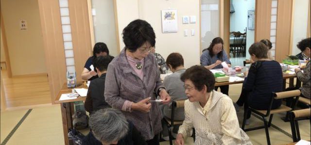 東光寺手芸会開催 東光寺手芸会開催